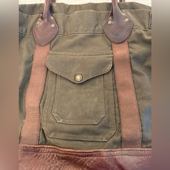 Polo Ralph Lauren canvas and leather tote - Picture 5 of 6